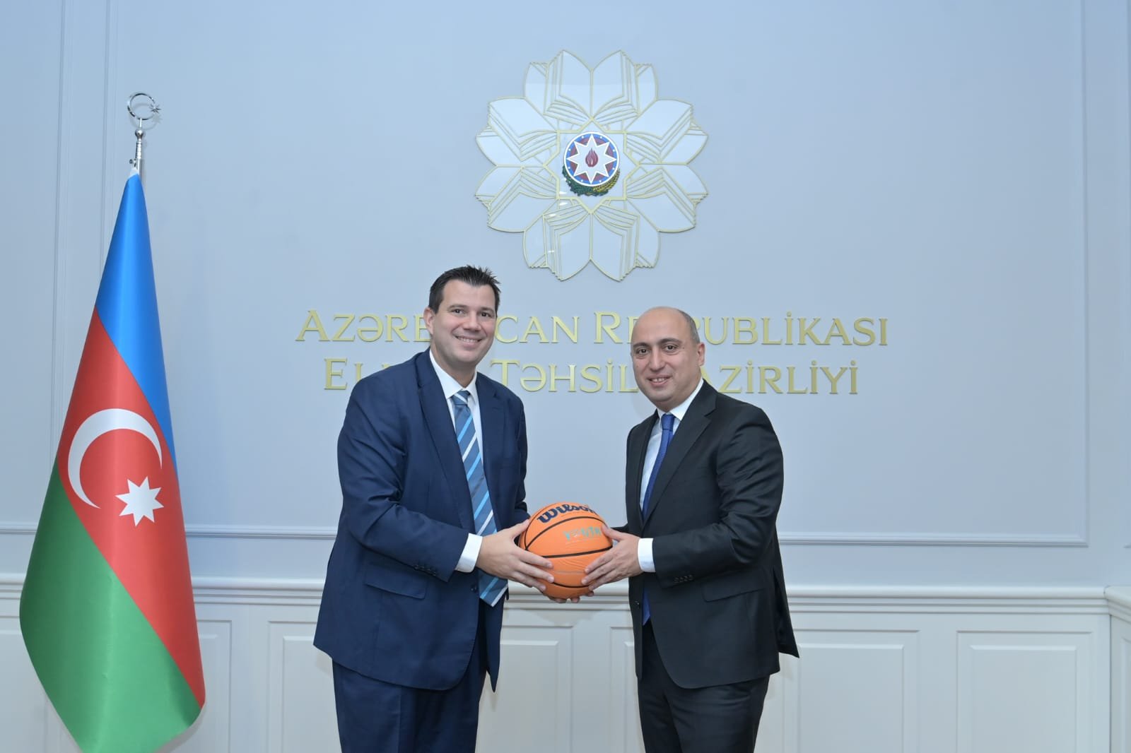 Azərbaycan Basketbol Federasiyası FİBA Çempionlar Liqası rəsmiləri arasında görüş keçirilib