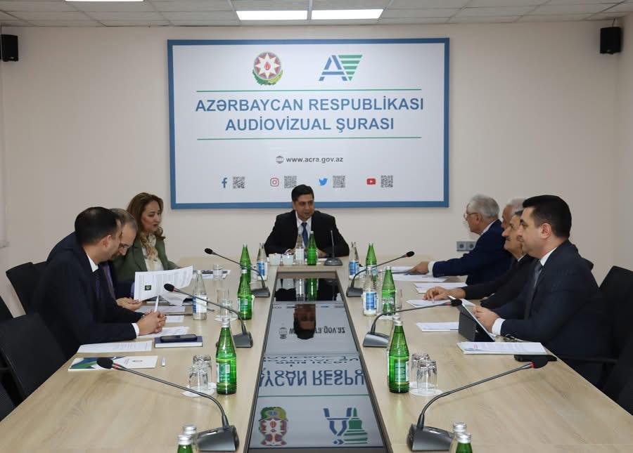 Azərbaycan Respublikası Audiovizual Şurasının iclası keçirilib