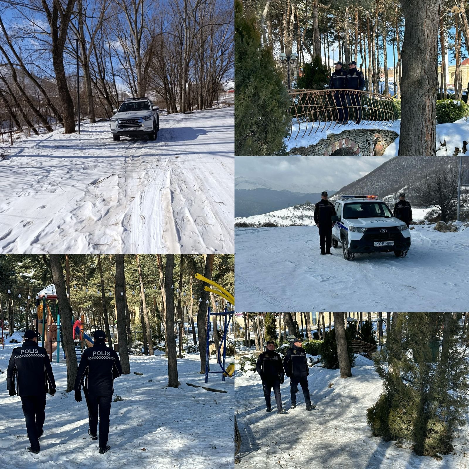 Polis əməkdaşları tərəfindən  fasiləsiz xidmət davam edir