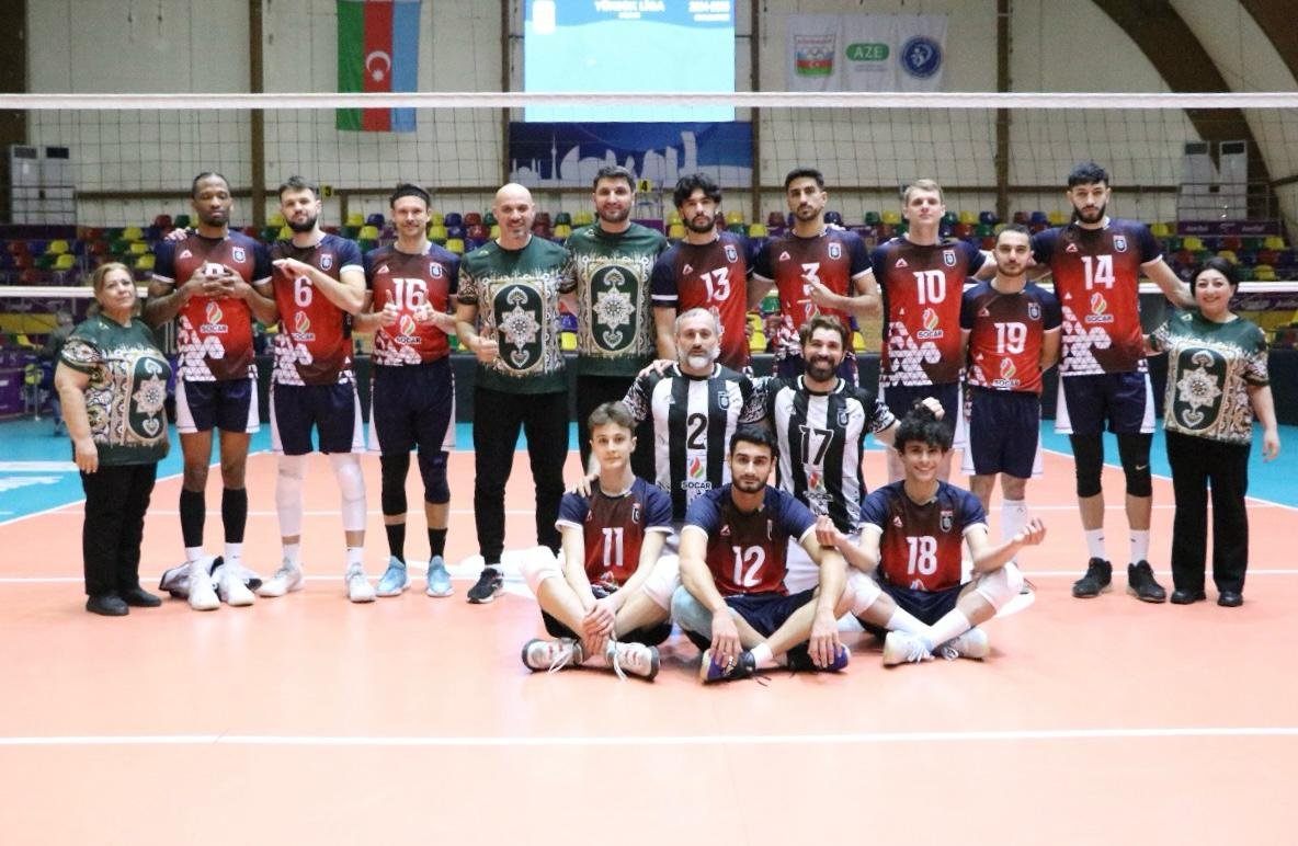 Kişi voleybolçuların Yüksək Liqasında növbəti turun oyunu keçirilib