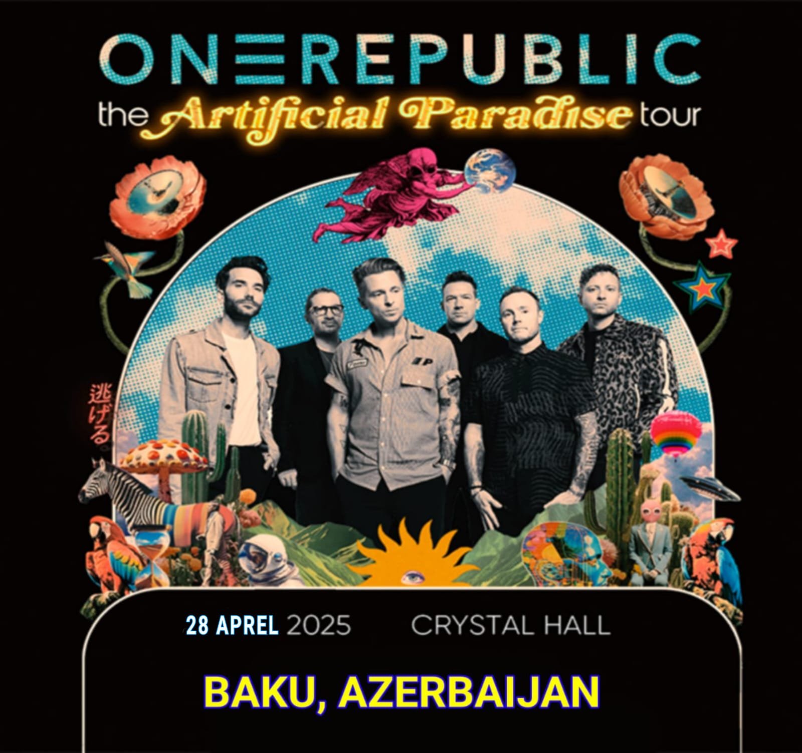Milyonların sevimlisi “OneRepublic” qrupu ilk dəfə Bakıda