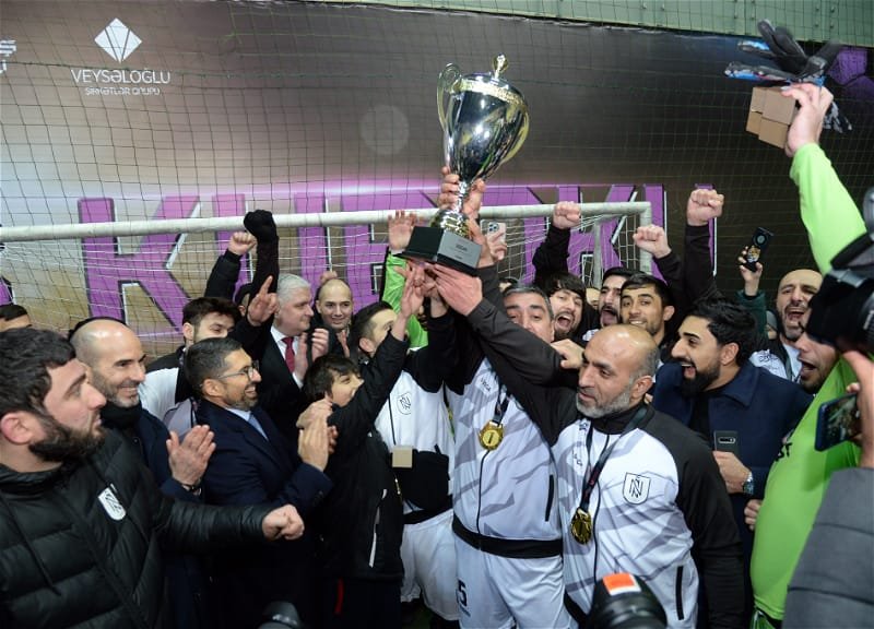 “Dirçəliş Kuboku” xeyriyyə futbol turnirinin final oyunu və qaliblərin mükafatlandırılması mərasimi keçirilib