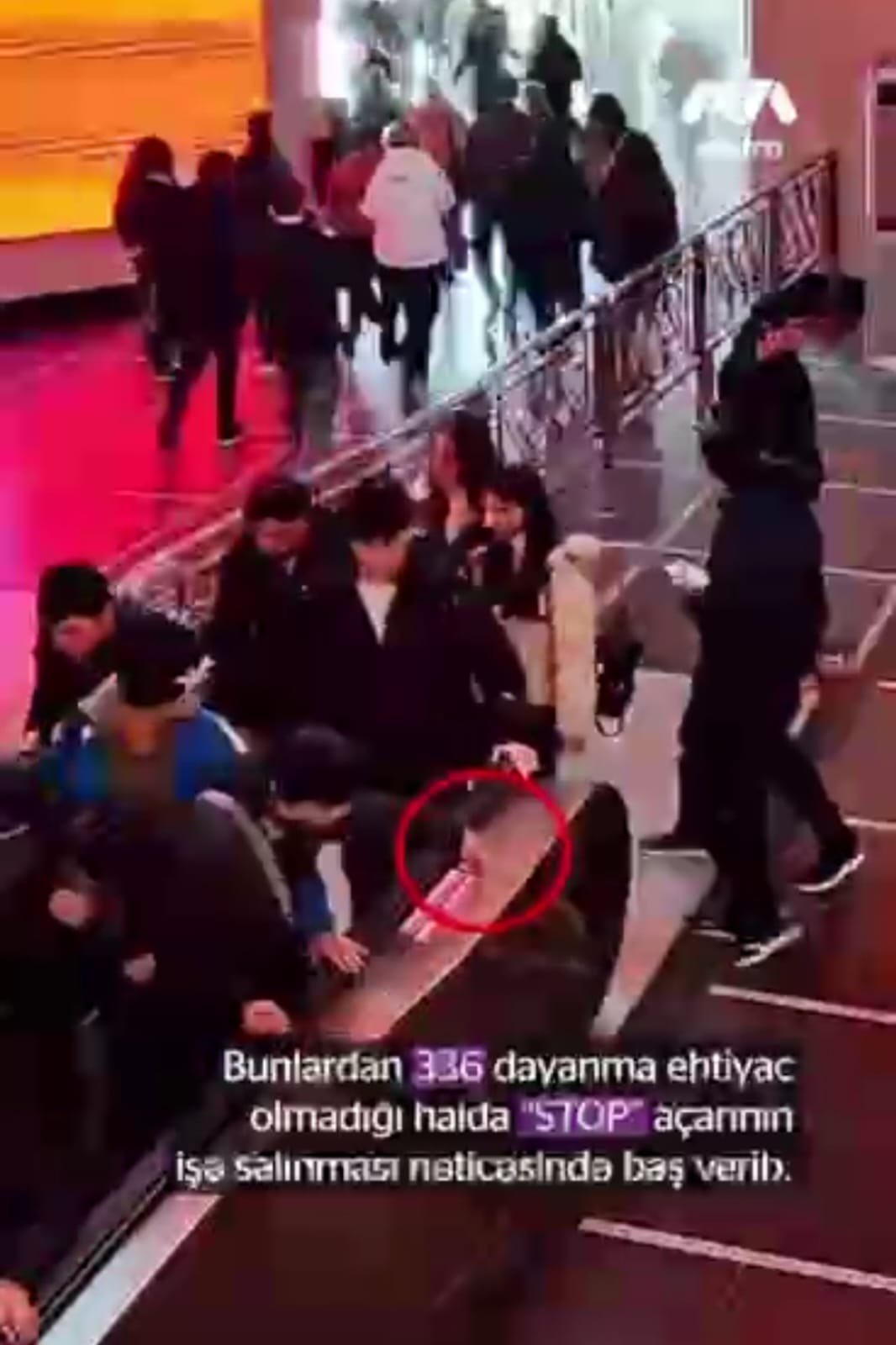 Bakı metropoliteninin stansiyalarında 534 dəfə eskalatorların dayanmasına səbəb olub