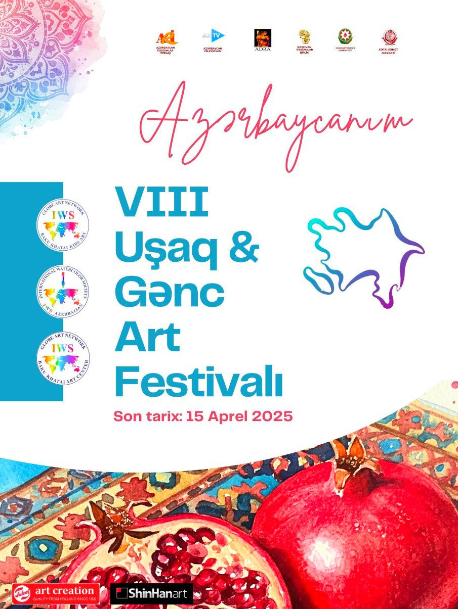 "Azərbaycanım” Beynəlxalq  VIII Uşaq və Gənc Rəsm Festivalına start verilib