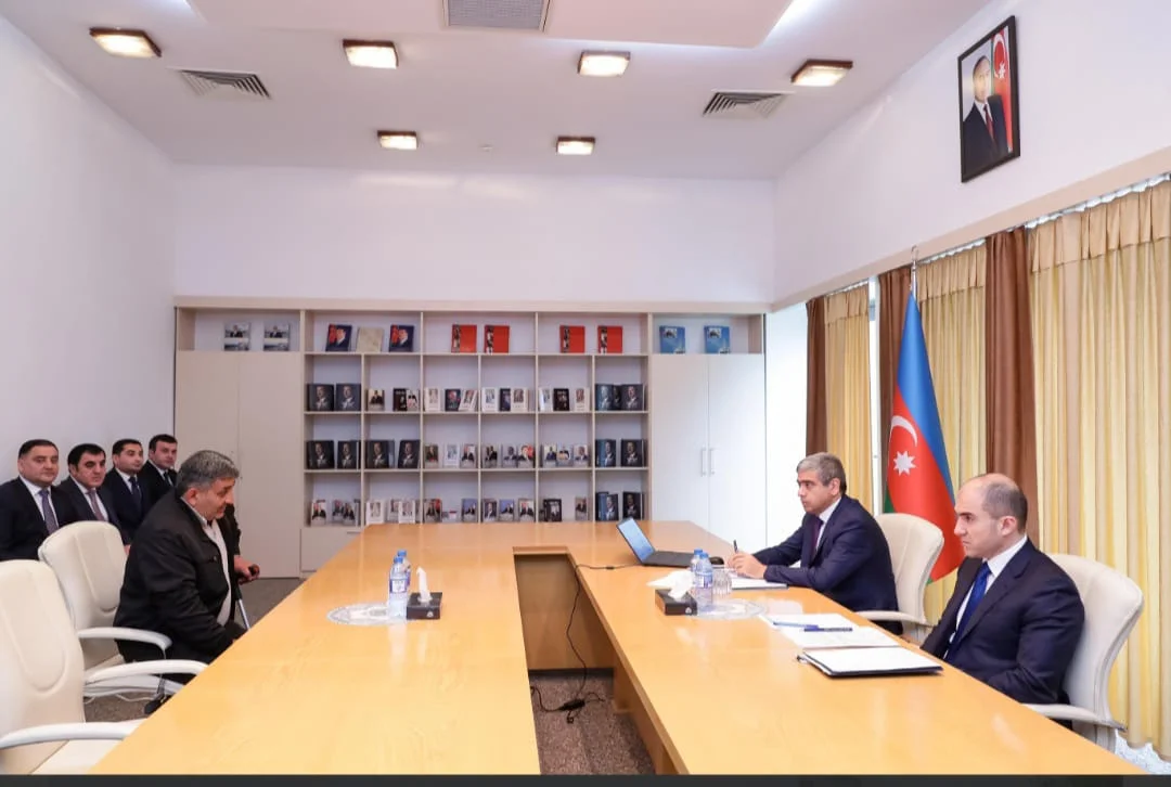Nazir Anar Əliyev Ağstafada vətəndaşları qəbul edib