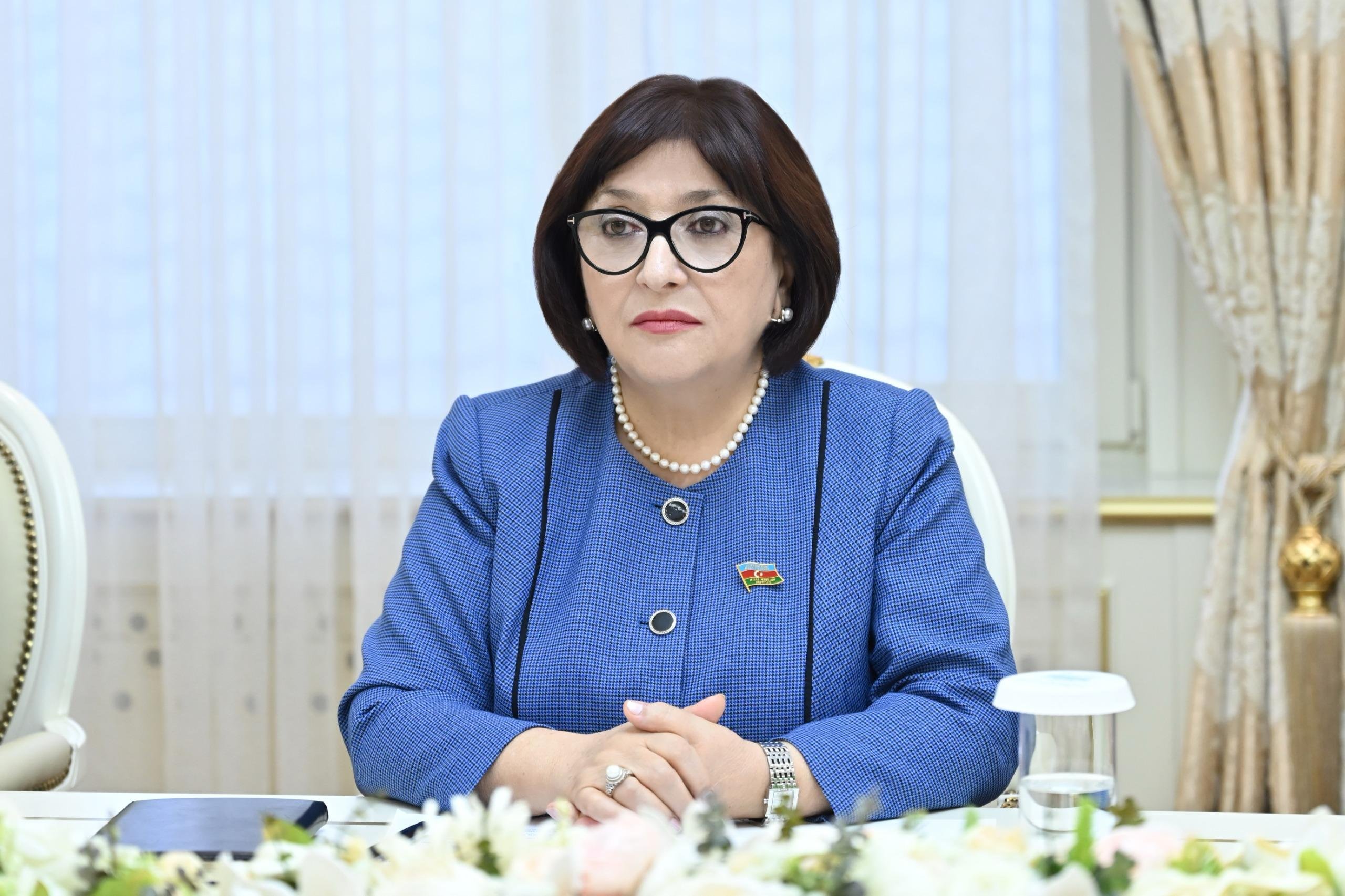 Milli Məclisin sədri Sahibə Qafarova Venesuela Milli Assambleyasının nümayəndə heyəti ilə görüşüb