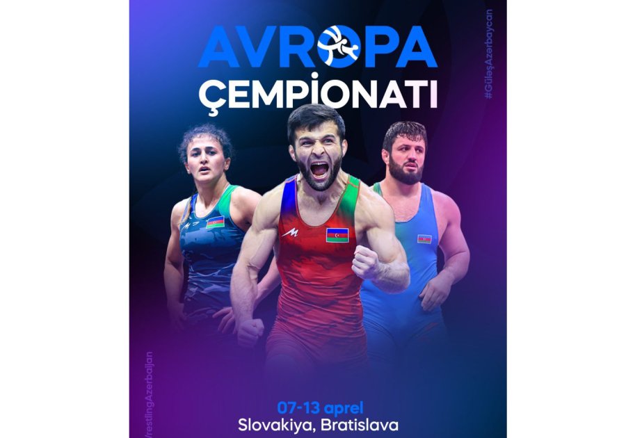 Avropa çempionatında iştirak edəcək Azərbaycan güləşçiləri dəqiqləşib