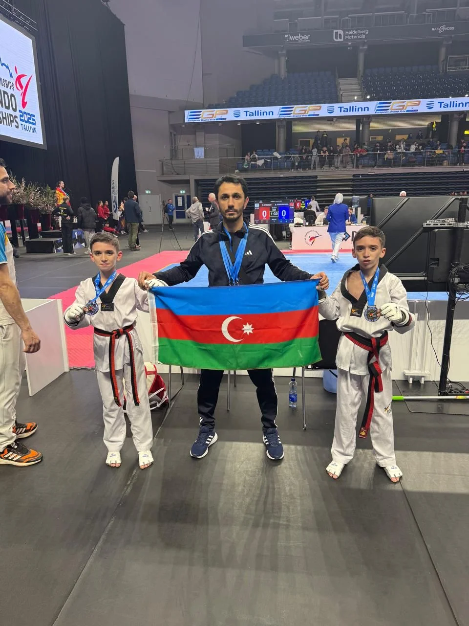 Ölkəmizi “Altay” TK, “Atlet” TK və Mübariz taekvondo klublarının üzvləri təmsil ediblər