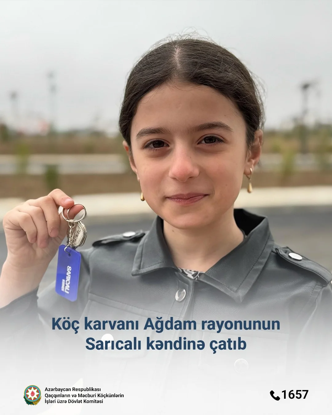 Köç karvanı Ağdam rayonunun Sarıcalı kəndinə çatıb