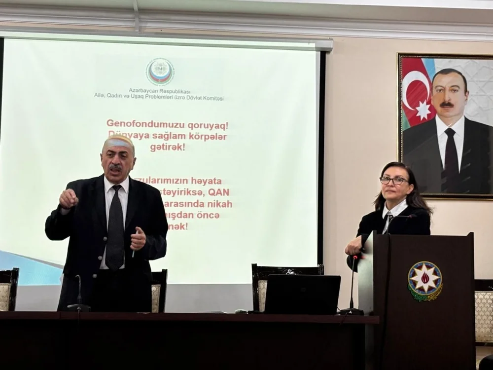 Erkən evlilik və qohum evliliklərinin mənfi nəticələrinə dair növbəti görüş keçirilib