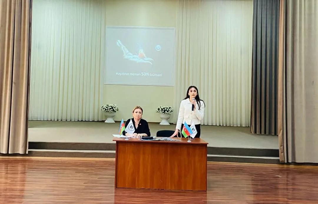 “Həyatının memarı-Sən özünsən” adlı layihə çərçivəsində maarifləndirici görüşlər keçirilib
