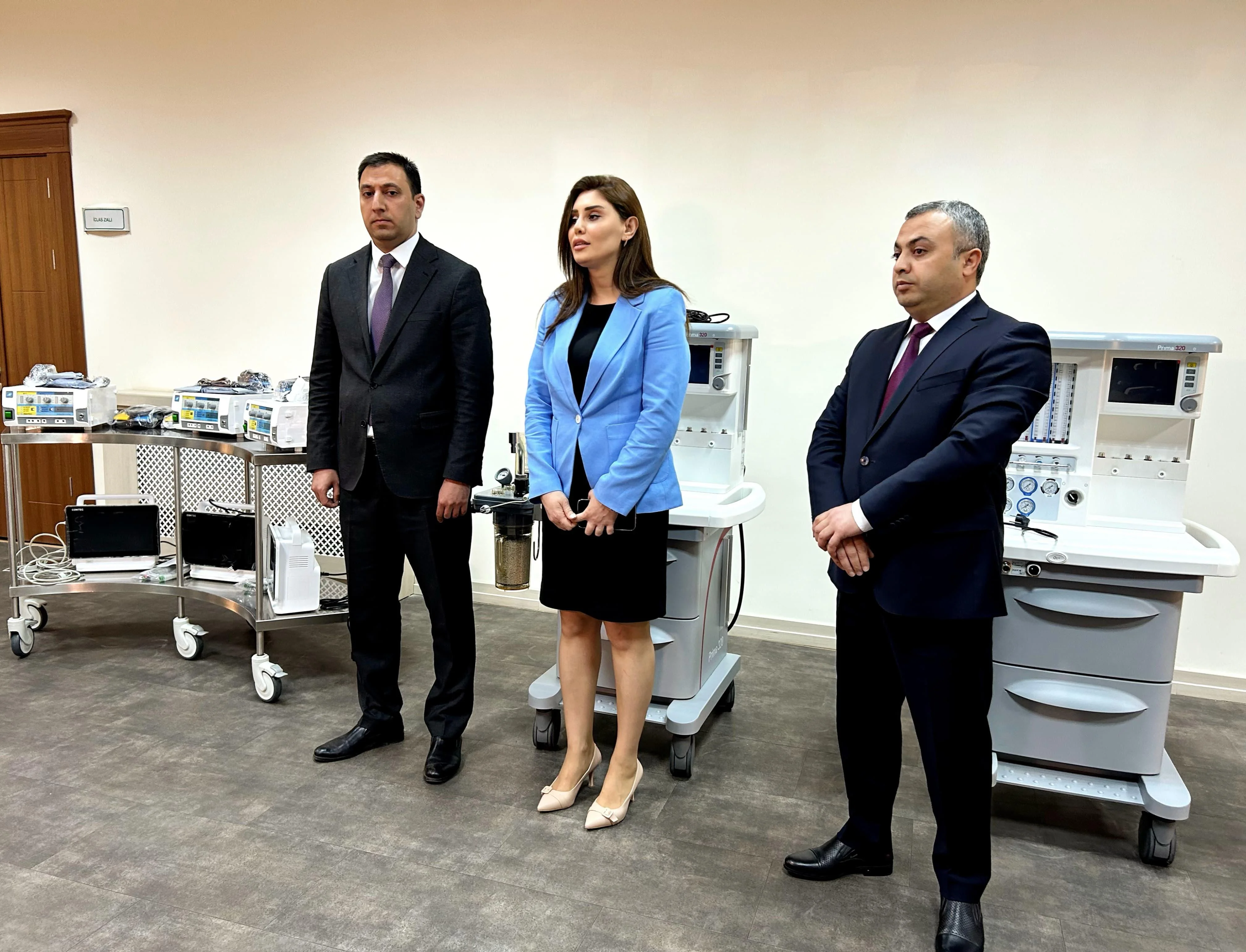 Naxçıvan Muxtar Respublika Xəstəxanası və Şahbuz Rayon Mərkəzi Xəstəxanasına yeni tibbi avadanlıqların təqdimatı olub