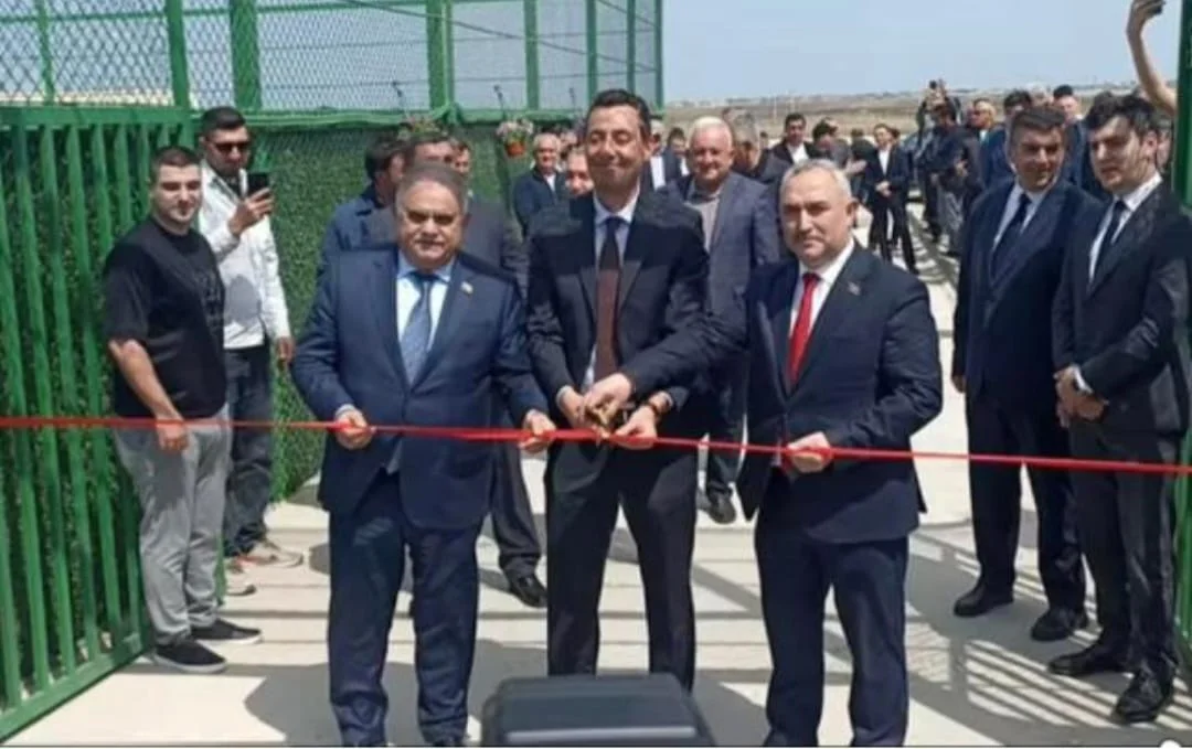 "Turan" FK-a məxsus Hünər təlim-məşq bazasının ilk təbii örtüklü meydançasının açılışı olub