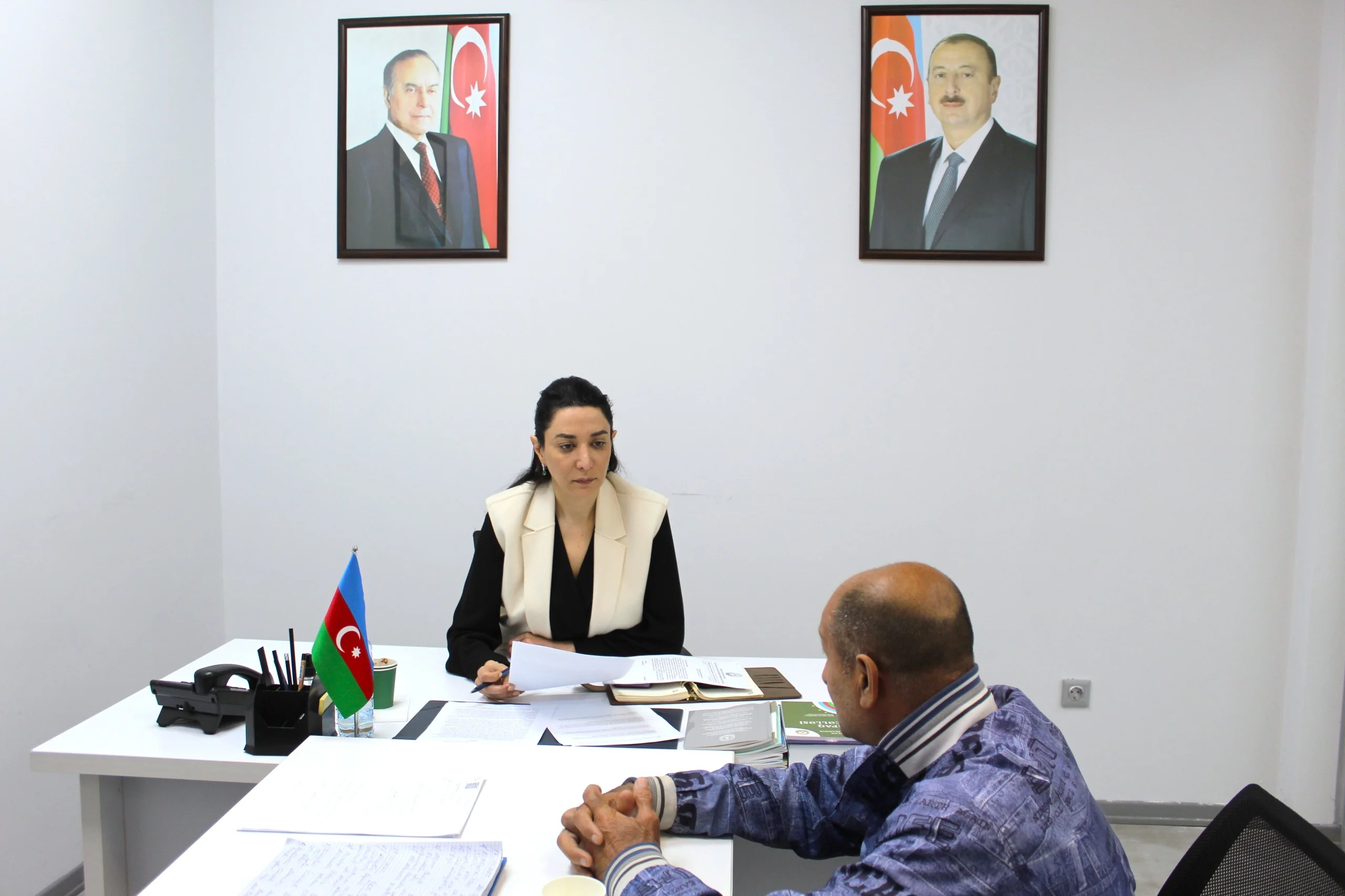 Ombudsman Səbinə Əliyeva növbəti vətəndaş qəbulu keçirib