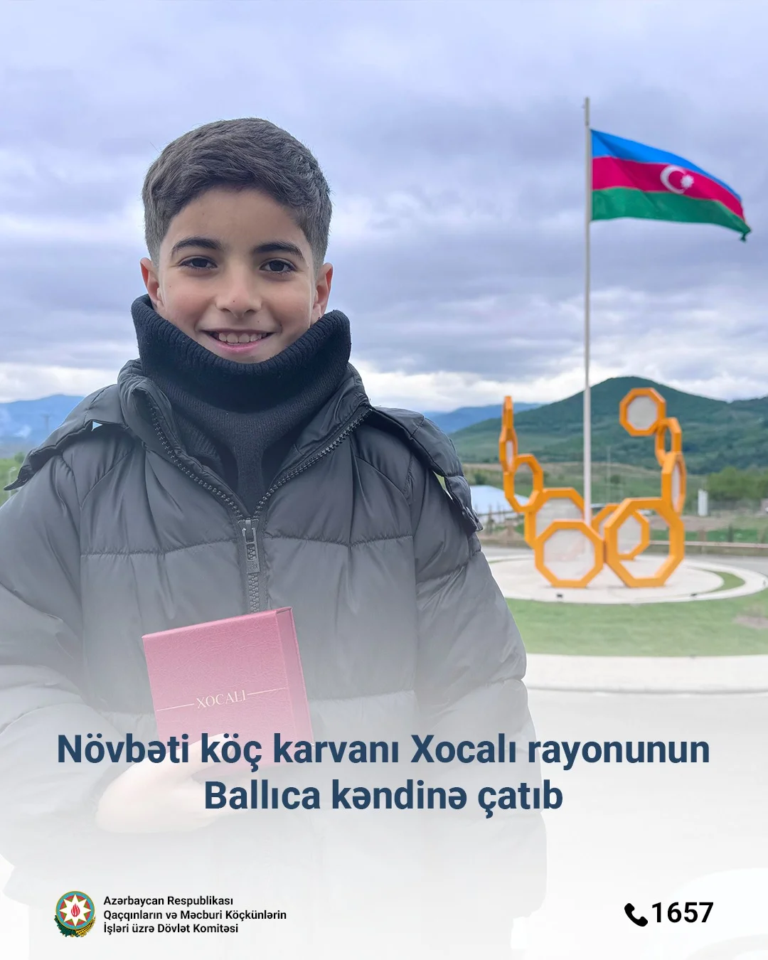 Növbəti köç karvanı Xocalı rayonunun Ballıca kəndinə çatıb