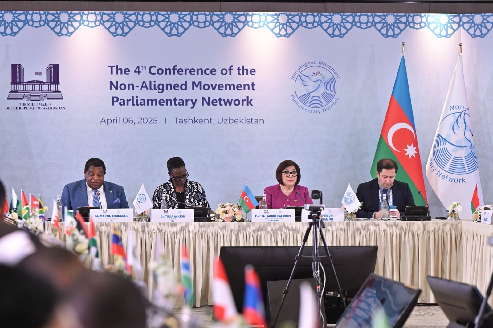 Sahibə Qafarova: “Parlament Şəbəkəsinin yaradılması Azərbaycanın Qoşulmama Hərəkatına sədrliyinin mühüm nailiyyətlərindən biridir”