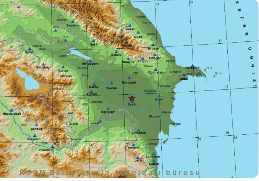 Kəlbəcər rayonunda zəlzələ baş verdi