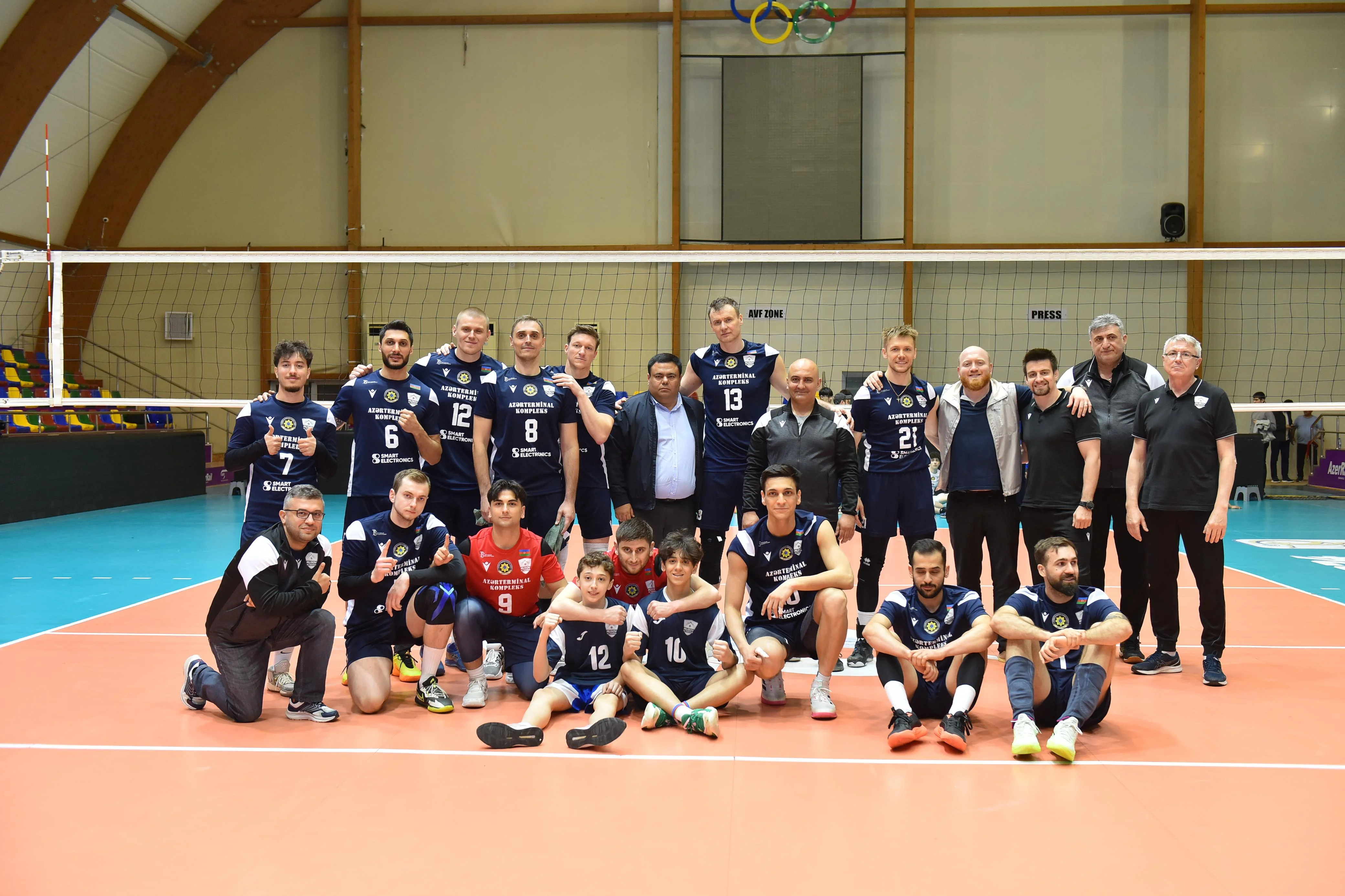 Kişi voleybolçuların Yüksək Liqasında növbəti turun oyunları keçirilib.
