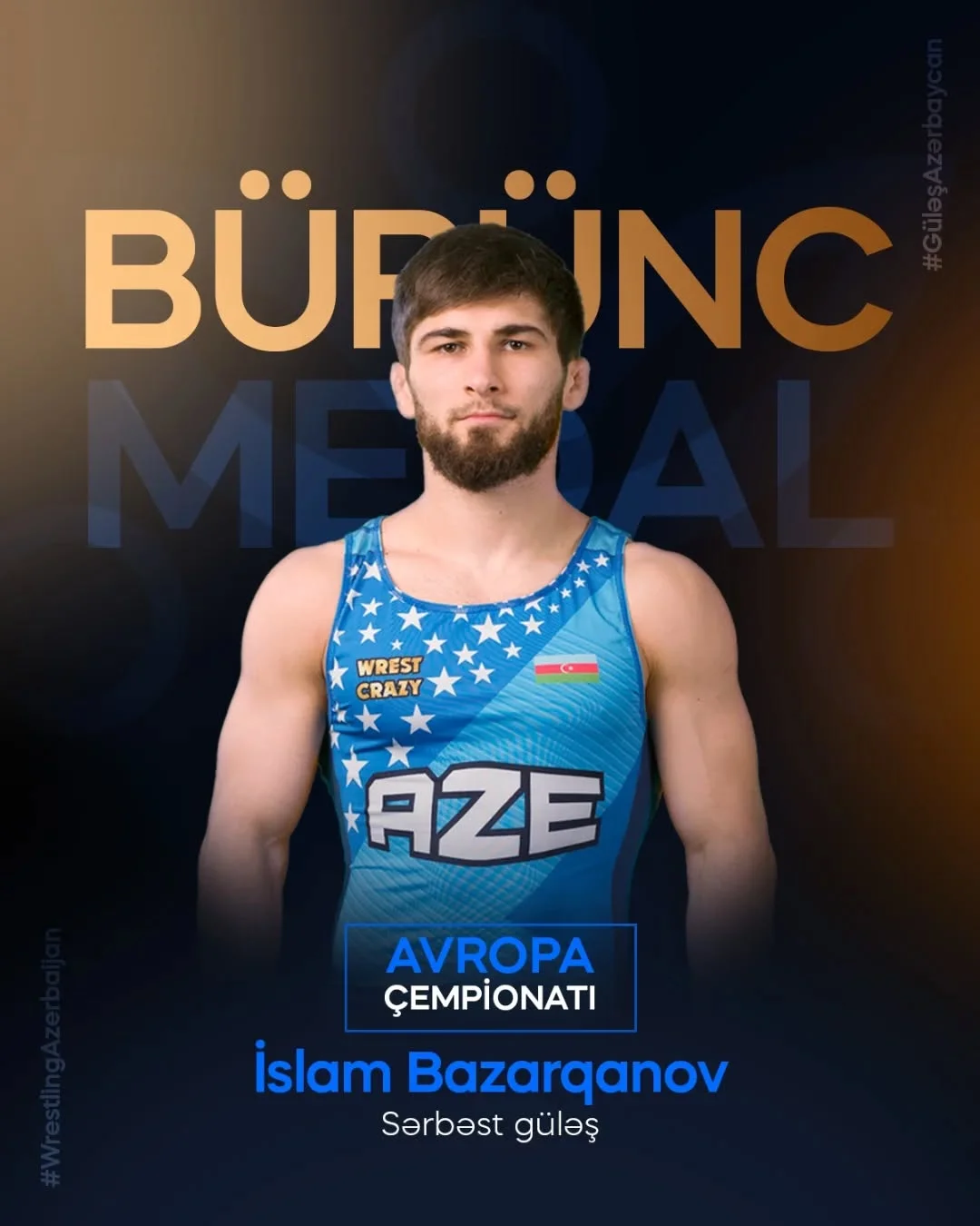 Slovakiyada keçirilən güləş üzrə Avropa çempionatında ilk medalçılar müəyyənləşib