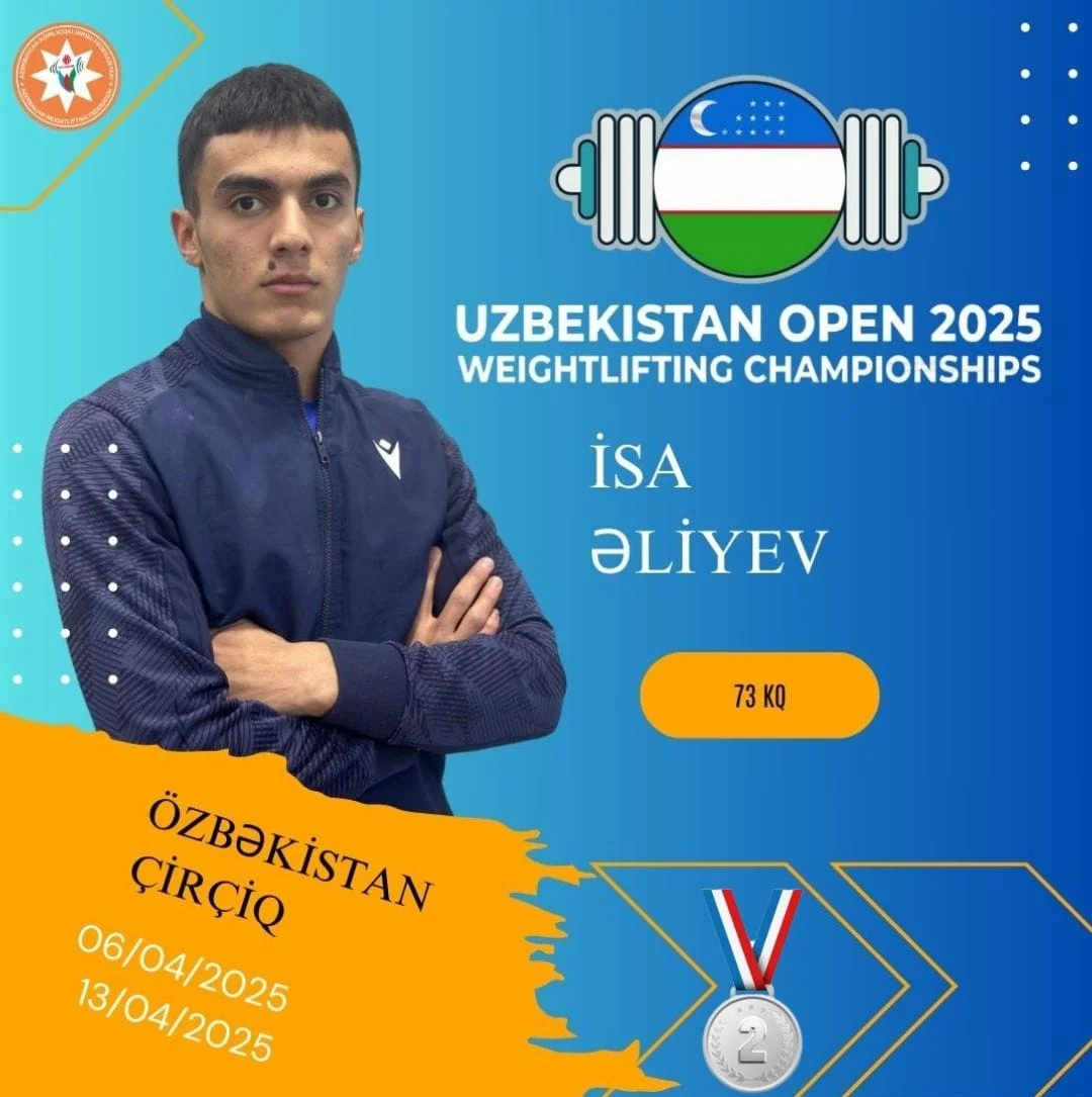İsa Əliyev “Uzbekistan Open” açıq turnirində gümüş medal qazandı