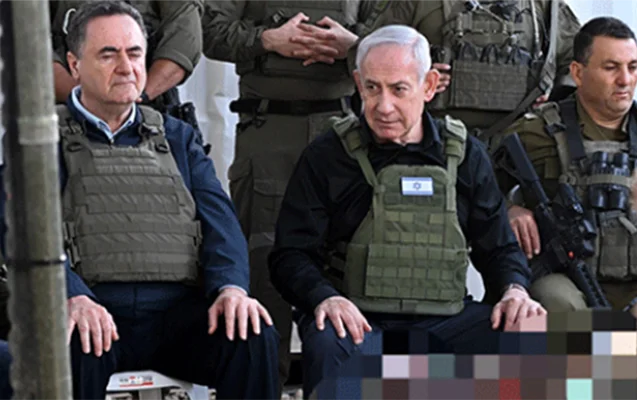 Netanyahu Qəzzanın şimalına səfər etdi