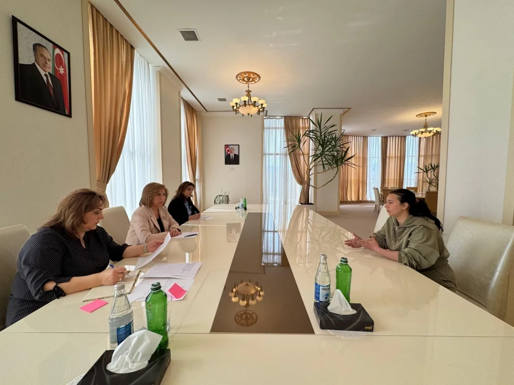 Bahar Muradova Göygöl rayonunda vətəndaşları qəbul edib - FOTO
