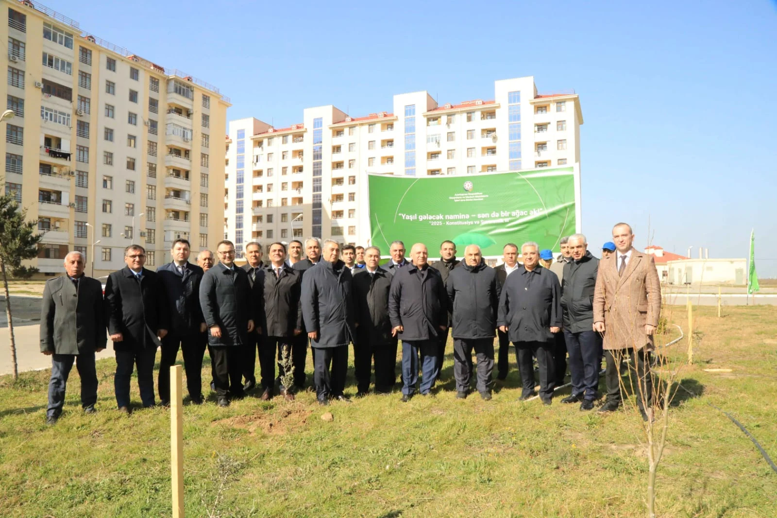 Dövlət Komitəsi “Konstitusiya və Suverenlik İli” çərçivəsində ağacəkmə aksiyası təşkil edib