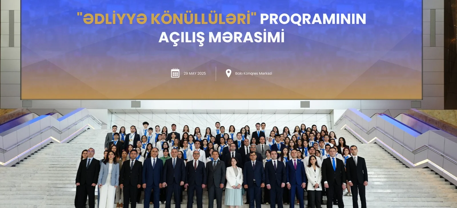“Ədliyyə könüllüləri” proqramının yeni mərhələsi ictimaiyyətə təqdim olundu