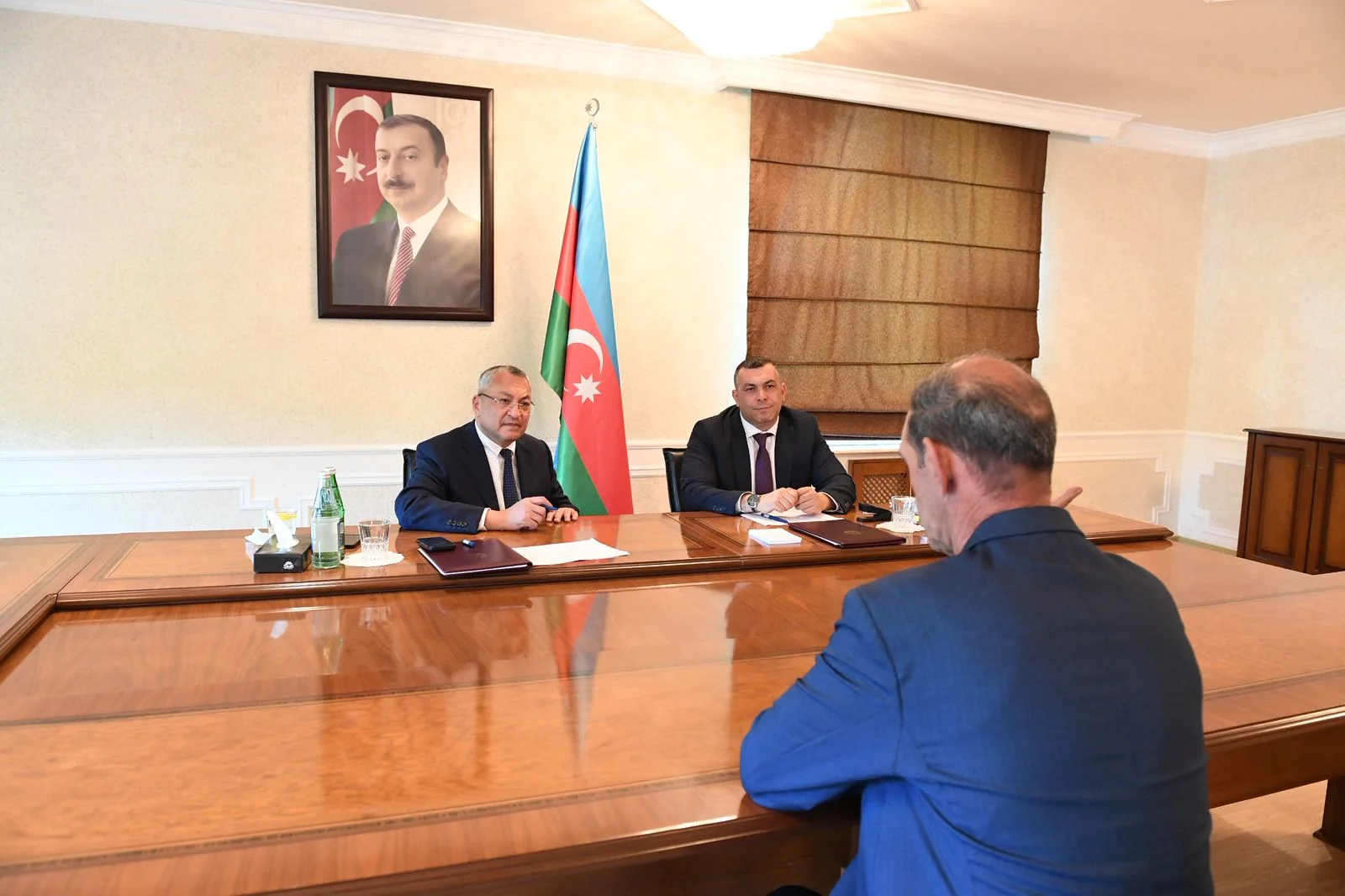 İsmayıllıda keçmiş məcburi köçkünlərin müraciətləri dinlənilib