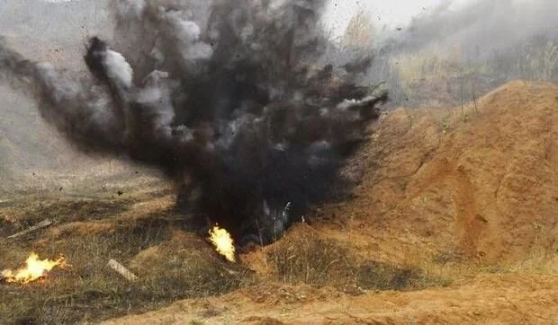 Ağdərə ərazisində mülki şəxs minaya düşüb.