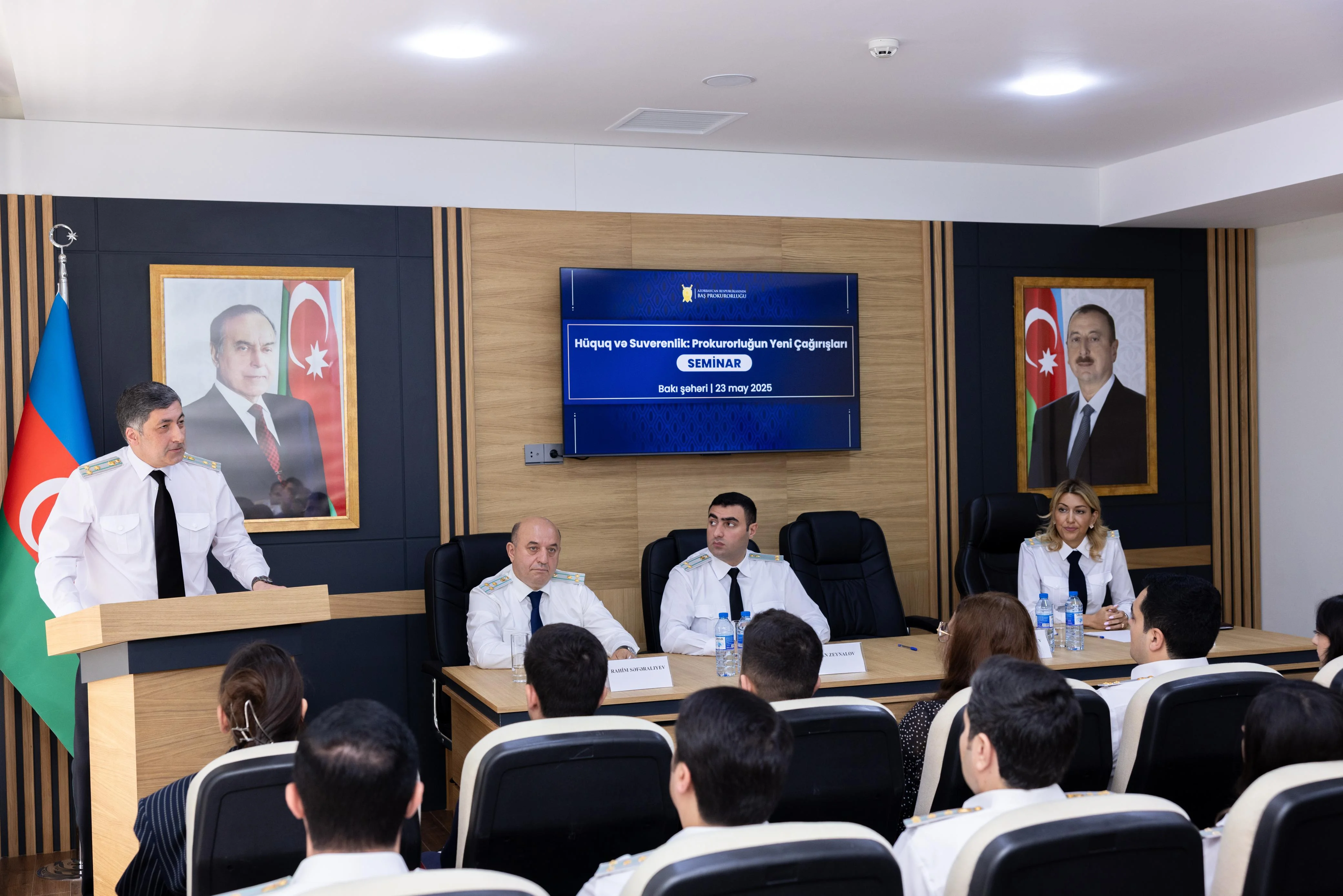 Nəsimi Rayon Prokurorluğunda “Hüquq və Suverenlik: Prokurorluğun Yeni Çağırışları” mövzusunda seminar keçirilib