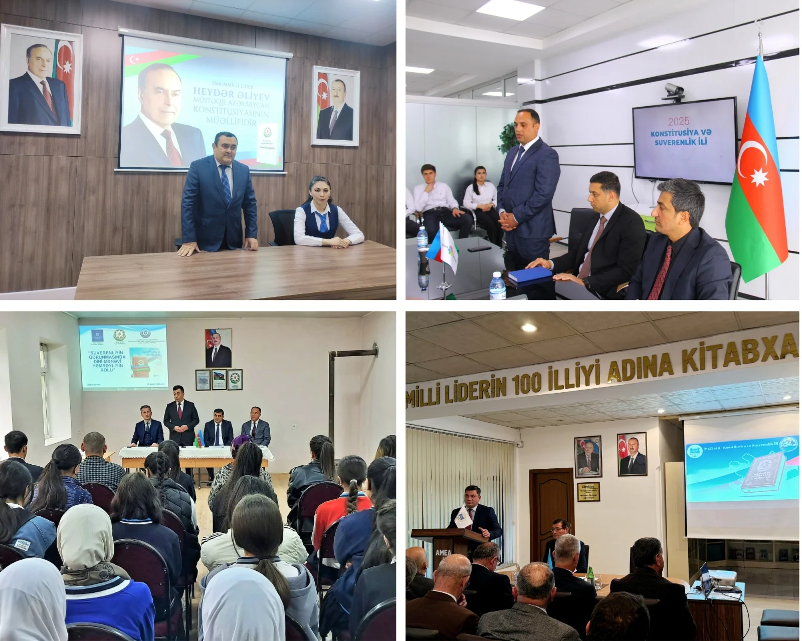 Ombudsmanın regional mərkəzləri tərəfindən “Konstitusiya və Suverenlik İli” çərçivəsində tədbirlər keçirilib