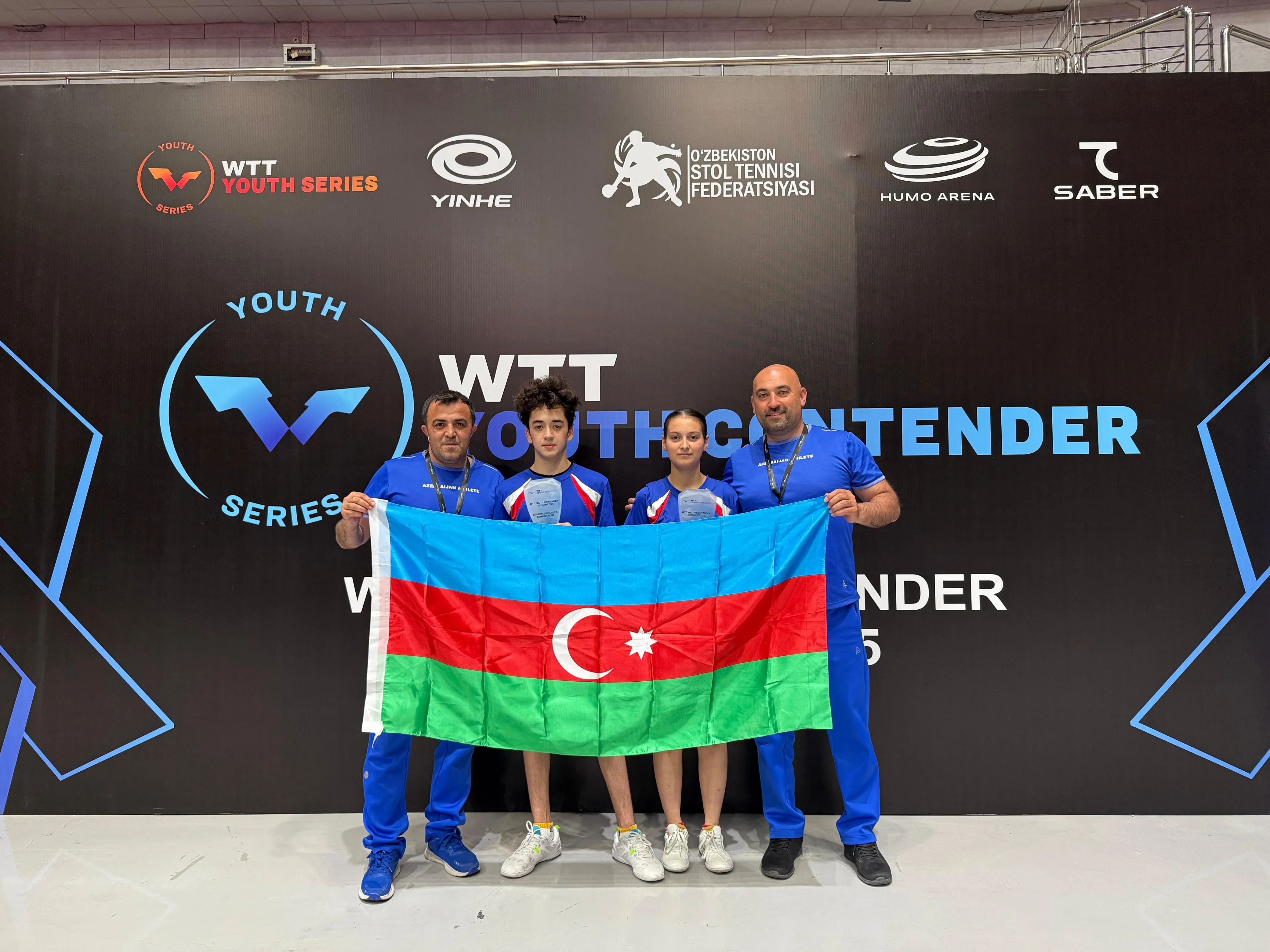 Stolüstü tennisçilər beynəlxalq turnirin mükafatını qazanıblar