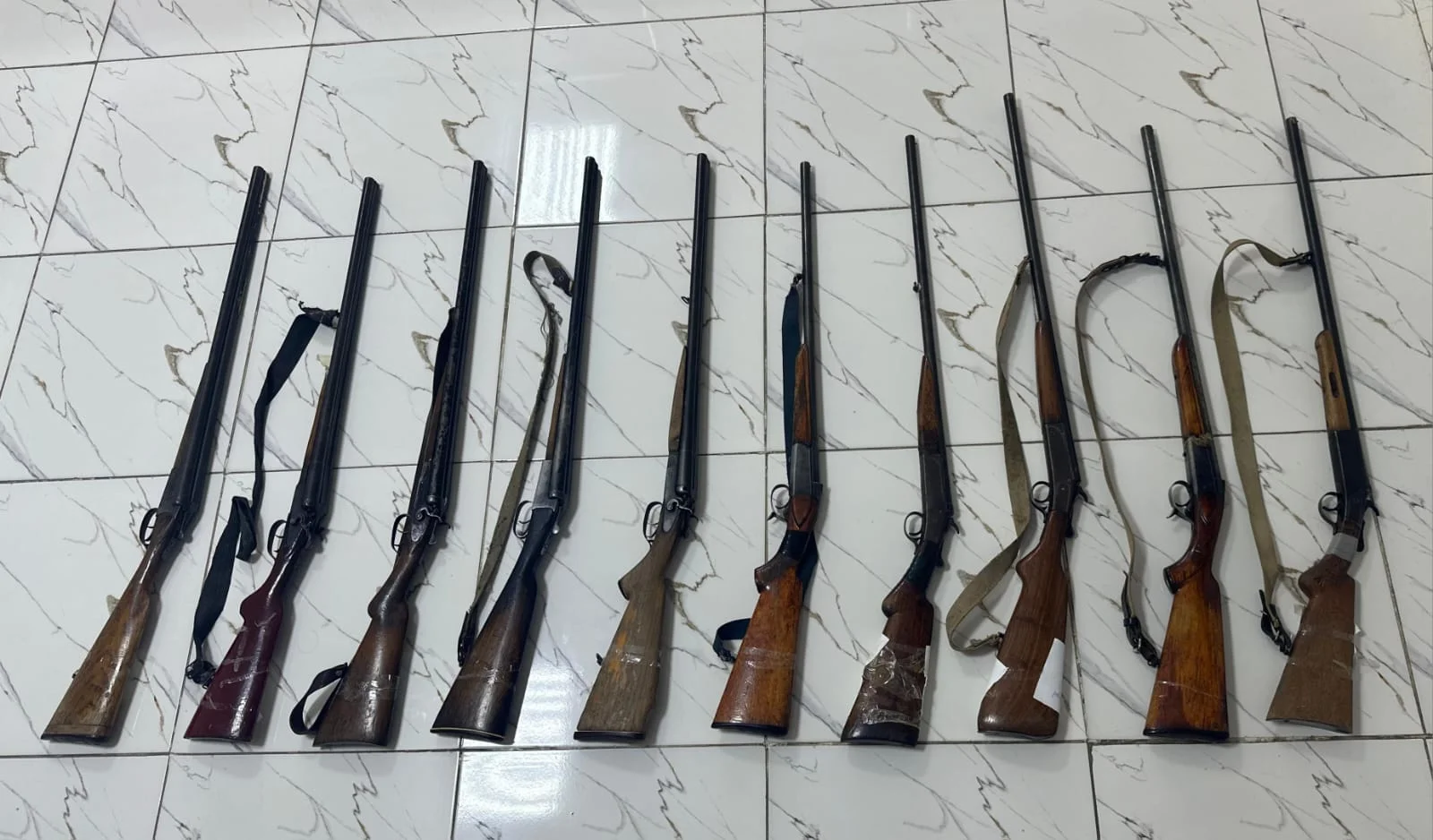 Astarada qanunsuz saxlanılan 10 ədəd silah aşkarlanıb
