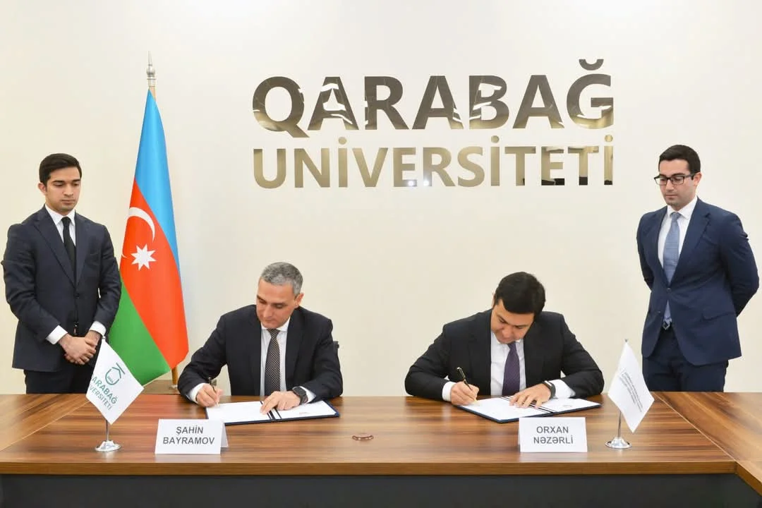 Qarabağ Universiteti ilə Dövlət Vergi Xidməti arasında əməkdaşlıq memorandumu imzalanıb