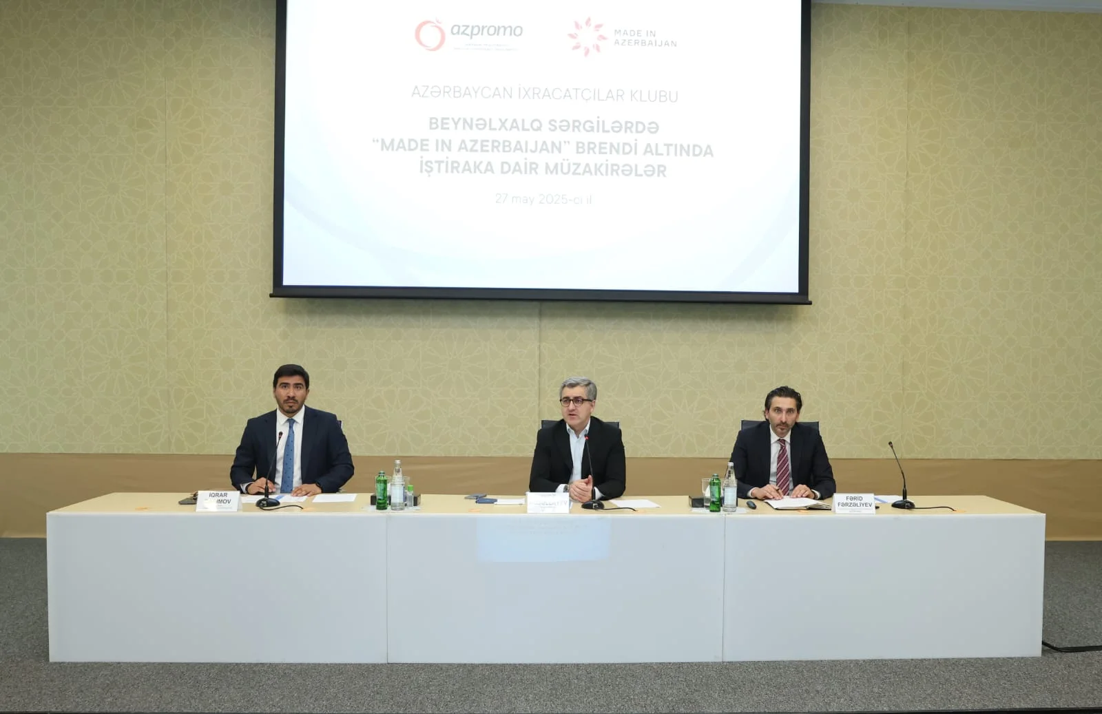 İxracatçılarla görüş keçirilib