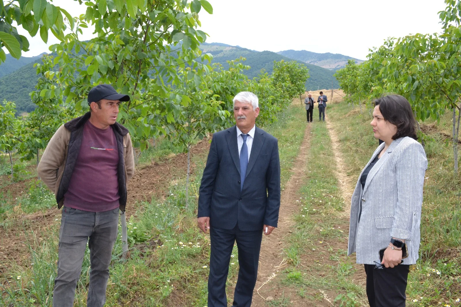 Kənd təsərrüfatı nazirinin müavini İlhamə Qədimova Yardımlıda vətəndaşları qəbul edib, fermerlərlə görüşüb