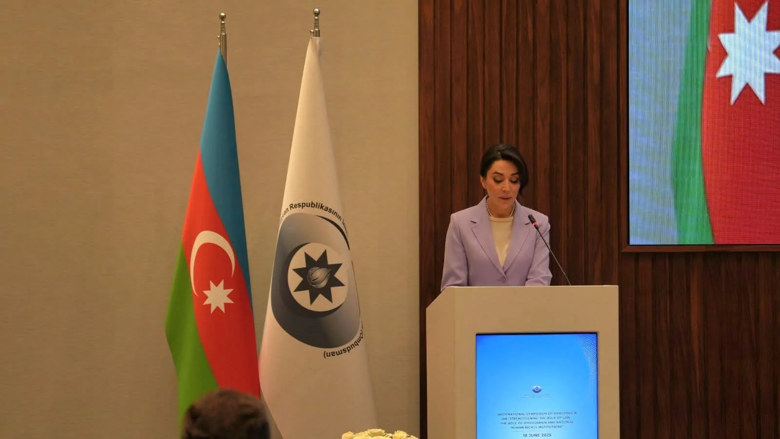 İlk Konstitusiyada Qanunun Aliliyi və Hüquqi Dövlətin Qurulmasıdır -SƏBİNƏ ƏLİYEVA