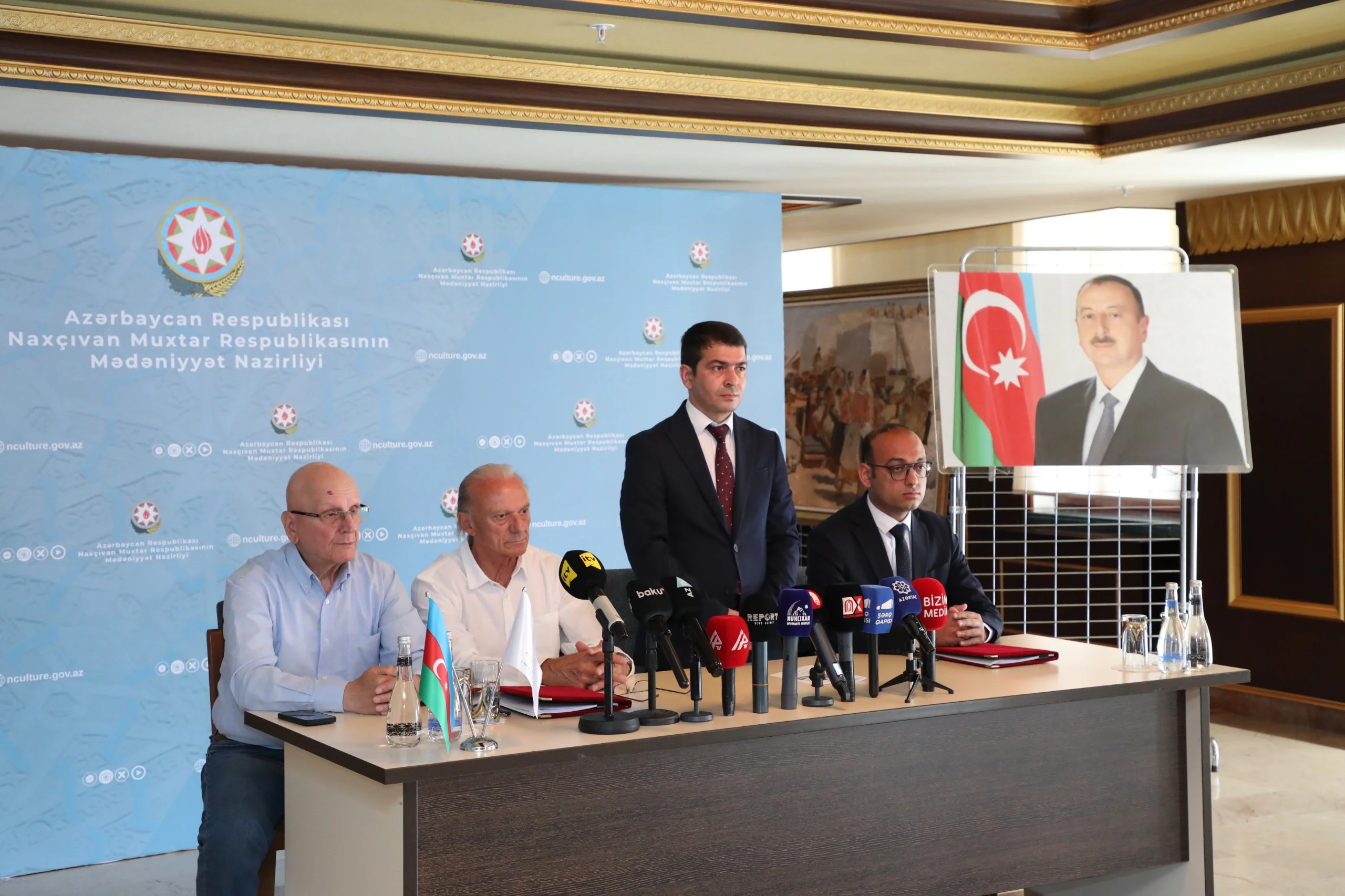 Möminə xatun türbəsinin bərpa və konservasiyasının aparılması ilə bağlı müqavilə bağlanılıb