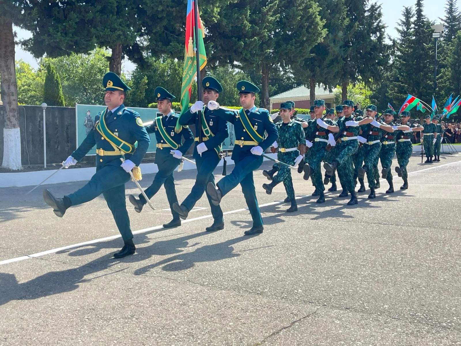 Gənc əsgərlərin andiçmə mərasimi keçirilmişdir
