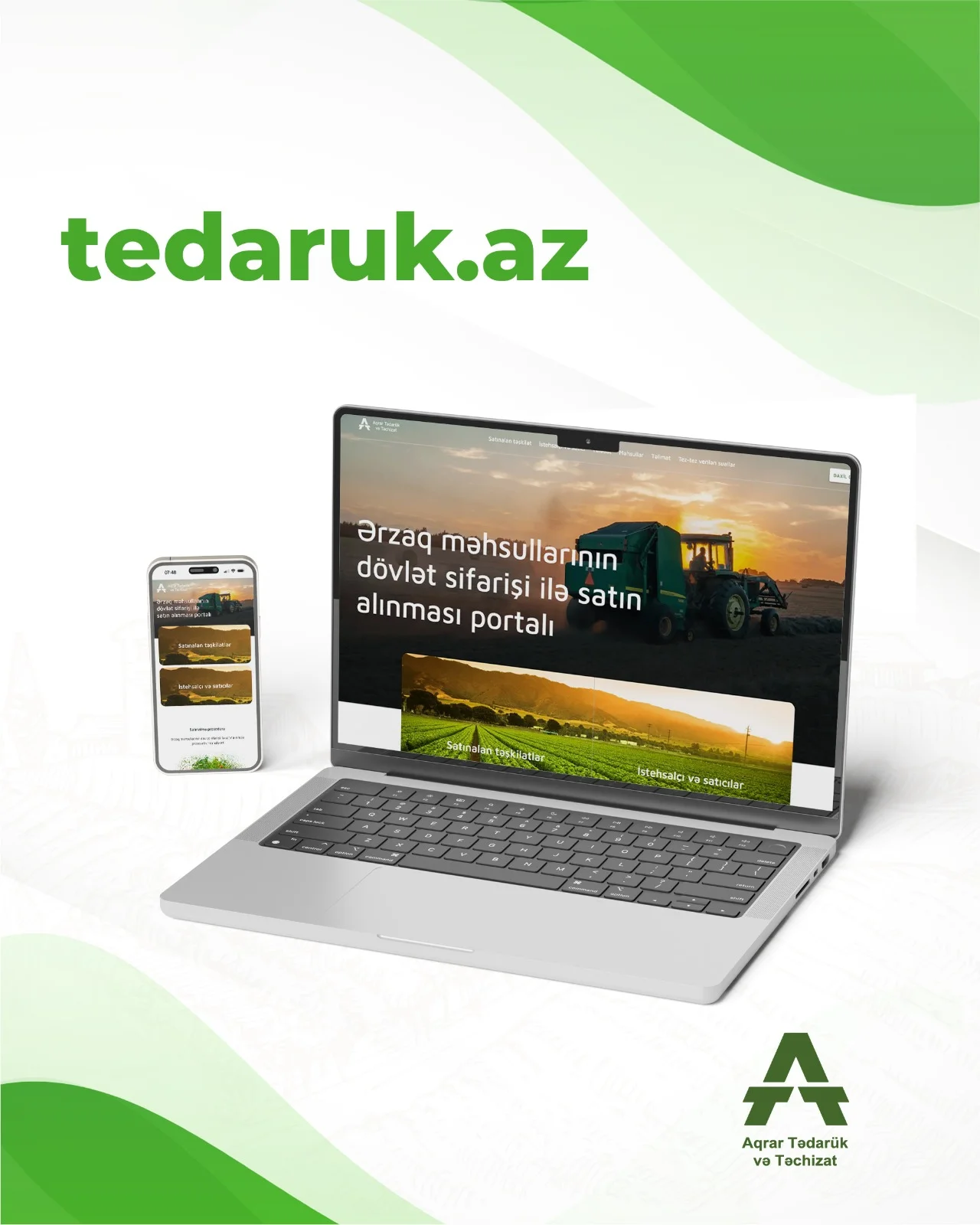 Tedaruk.az portalında ərzaq məhsullarına dair tələbatların yerləşdirilməsi davam edir