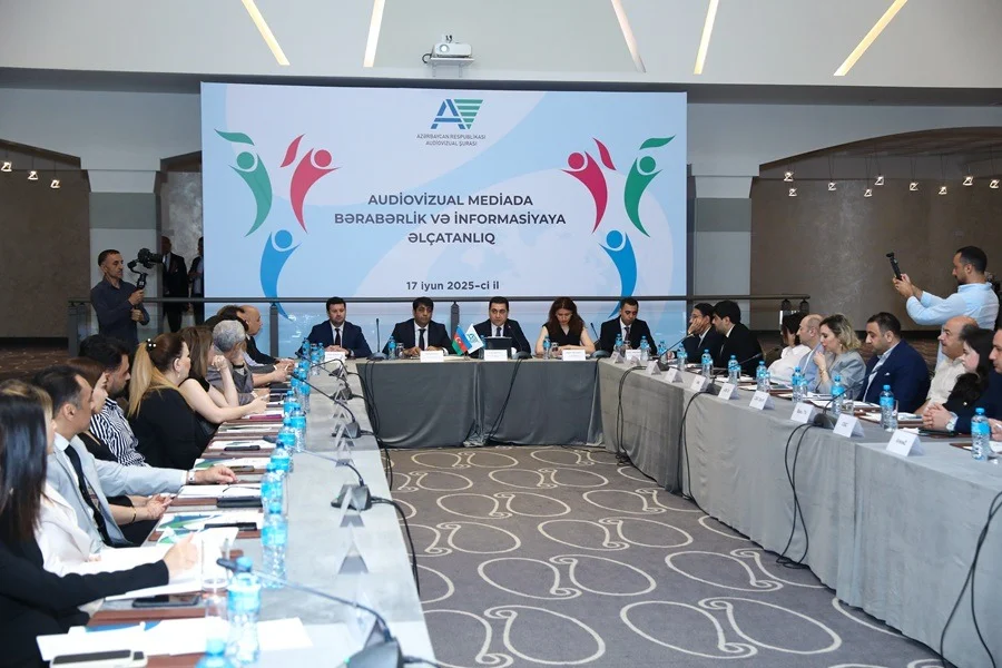 “Audiovizual mediada bərabərlik və informasiyaya əlçatanlıq’’ mövzusunda görüş keçirilmişdir