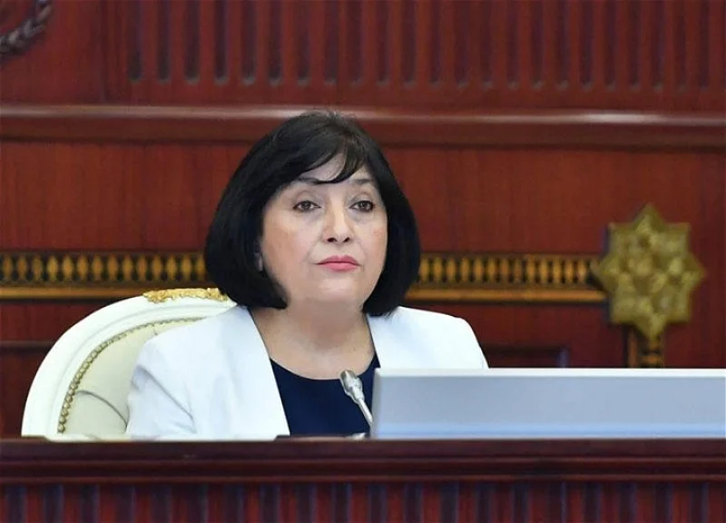 Milli Məclisin sədri Sahibə Qafarovanın parlamentin 2025-ci il 24 iyun tarixli plenar iclasında çıxışı