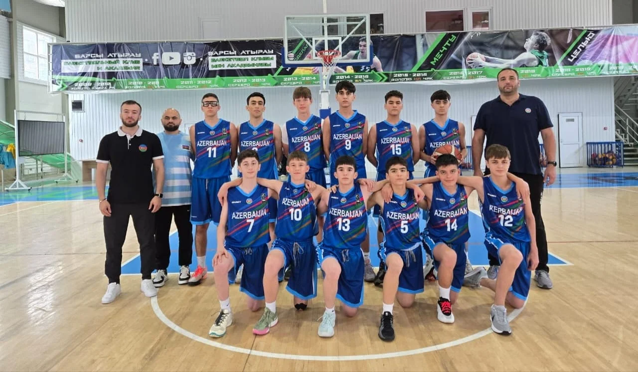 Yeniyetmə basketbolçularımız beynəlxalq turnirə inamlı qələbə ilə başlayıblar