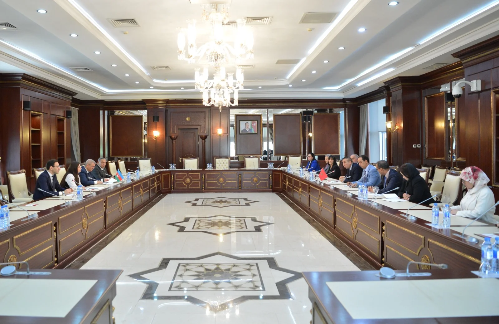 Mərakeşli deputatlarla görüşdə
