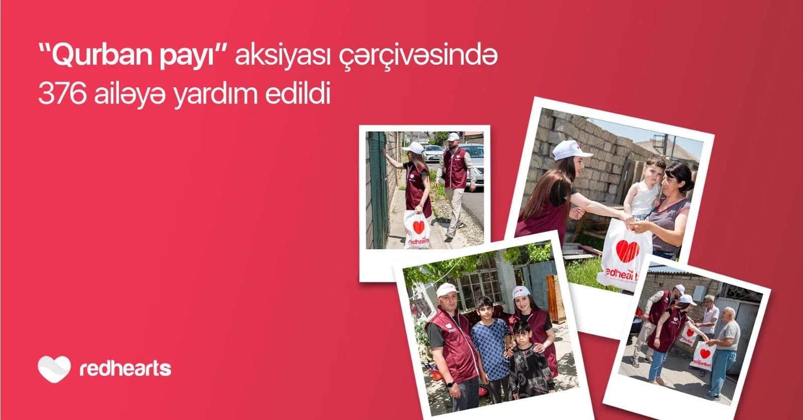 Qurban payı” aksiyası çərçivəsində 376 ailəyə yardım edildi