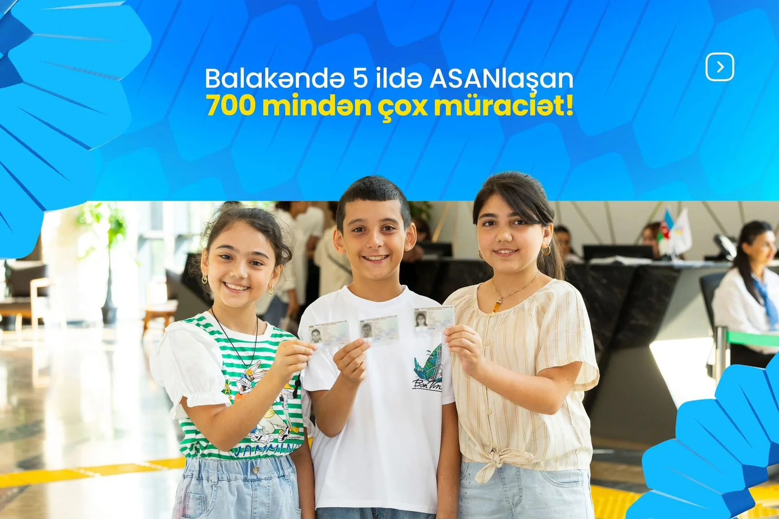 Balakəndə 5 ildə ASANlaşan 700 mindən çox müraciət