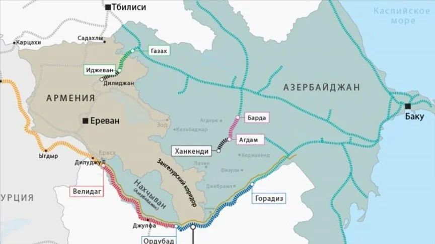 Ermənistan Zəngəzur dəhlizi üzərində beynəlxalq nəzarəti nəzərdən keçirir