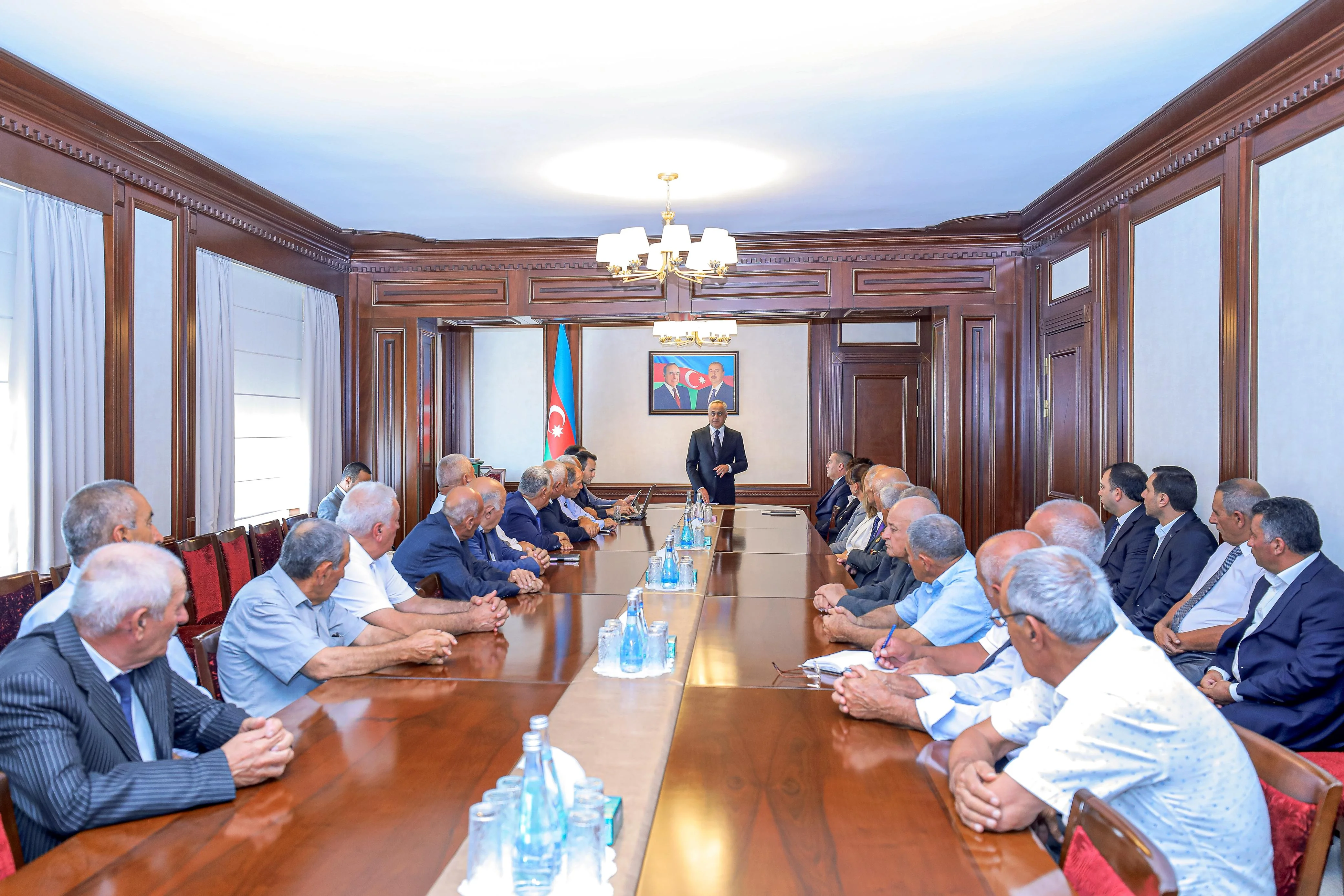 Səlahiyyətli nümayəndə Babək rayon ictimaiyyətinin  nümayəndələri ilə görüşüb