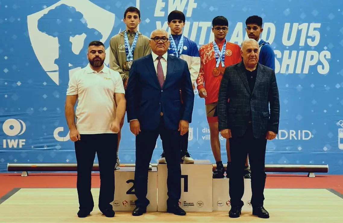 Musab Məmmədtağıyev Avropa birinciliyində 2 qızıl 1 gümüş medal qazandı